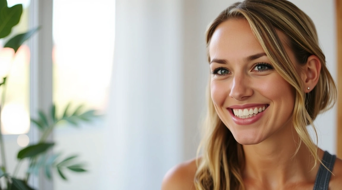 Video testimonial from a happy yoga student